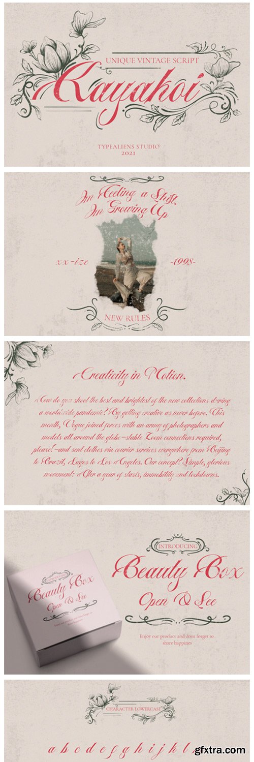 Kayakoi Font Kayakoi Font