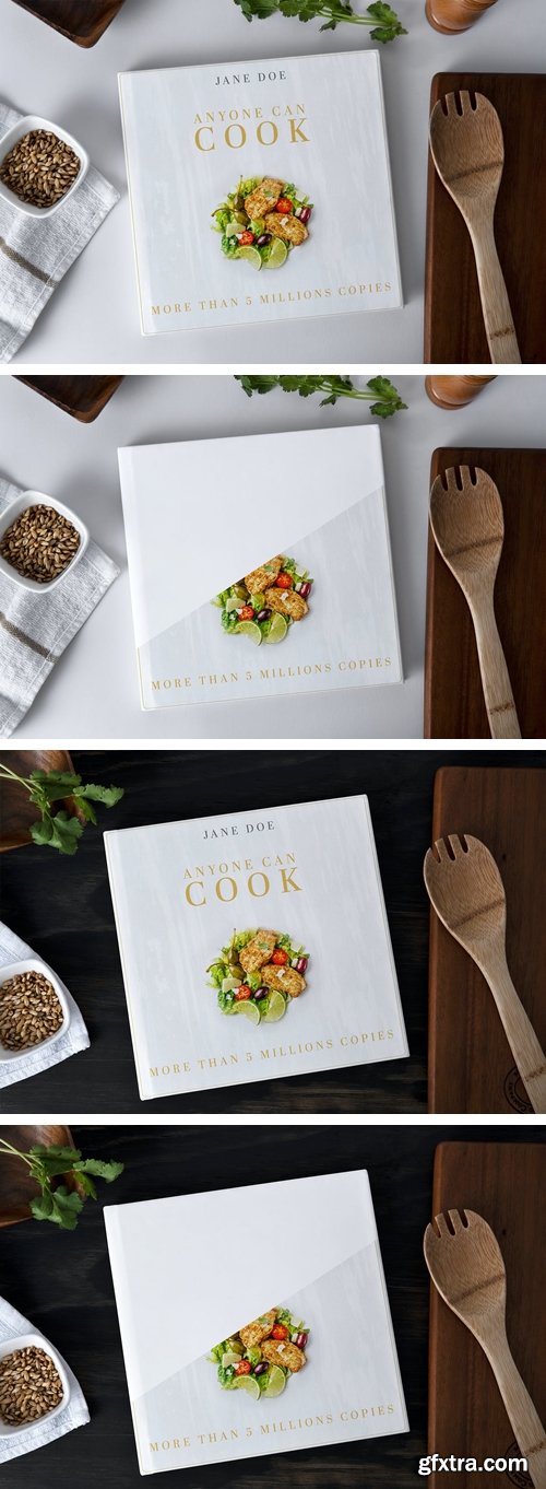 Recipes Book Mockup » GFxtra