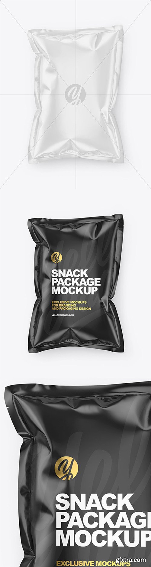 Glossy Snack Package Mockup 78538 Glossy Snack Package Mockup 78538