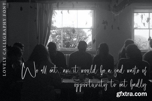 Goldfield - Lovely Calligraphy Font