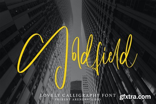 Goldfield - Lovely Calligraphy Font