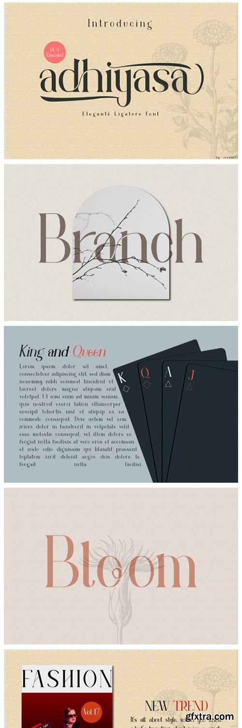 Adhiyasa Font Adhiyasa Font