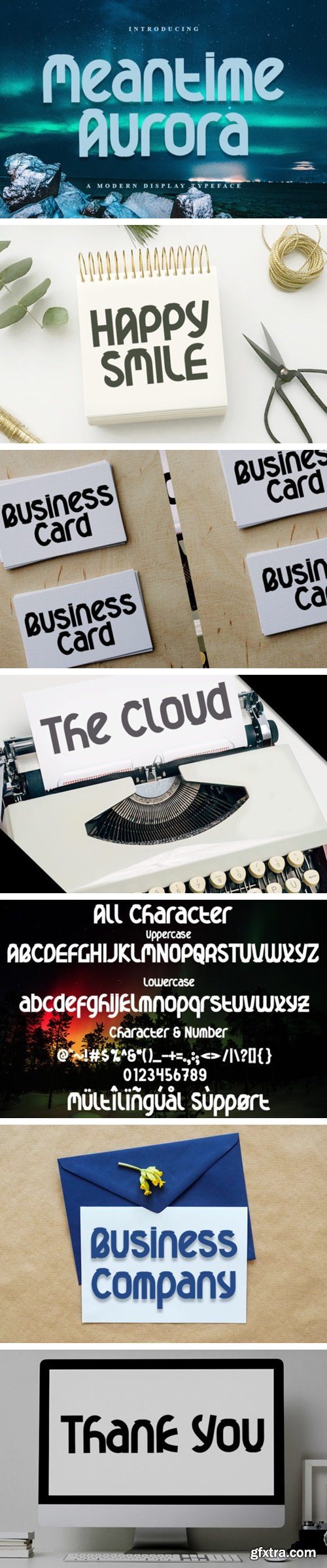 Meantime Aurora Font