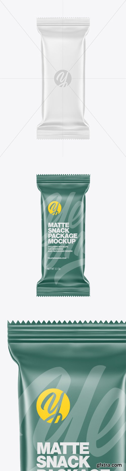 Matte Snack Package Mockup 78738 Matte Snack Package Mockup 78738