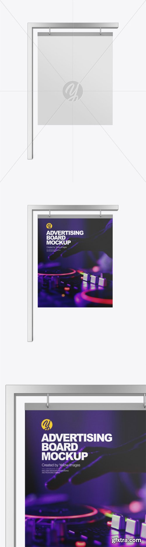 Advertising Board Frame Mockup 78965 Advertising Board Frame Mockup 78965