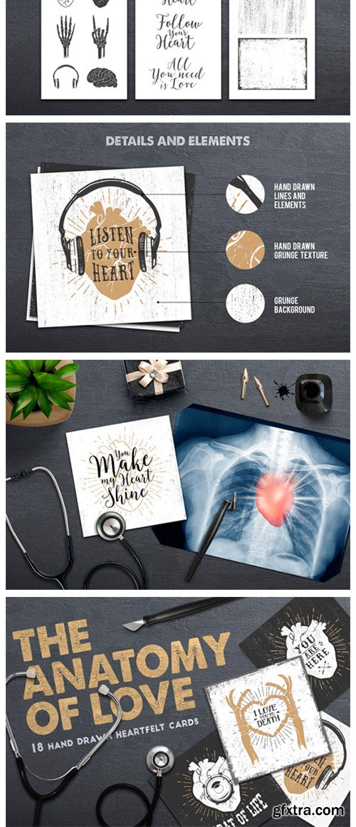Anatomy of Love - Collection of Cards 637962 Anatomy of Love - Collection of Cards 637962