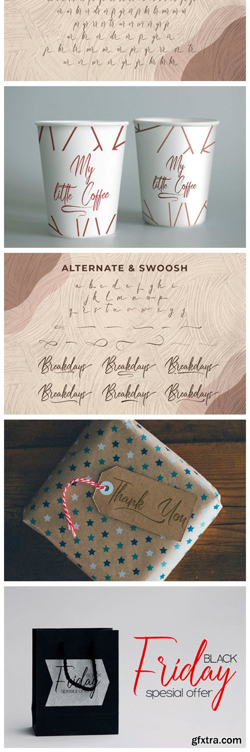 Breakdays Font Breakdays Font