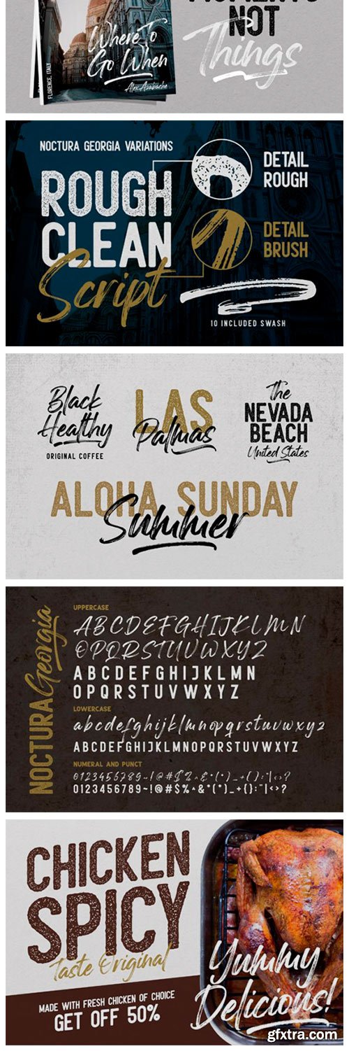 Noctura Georgia Font Noctura Georgia Font