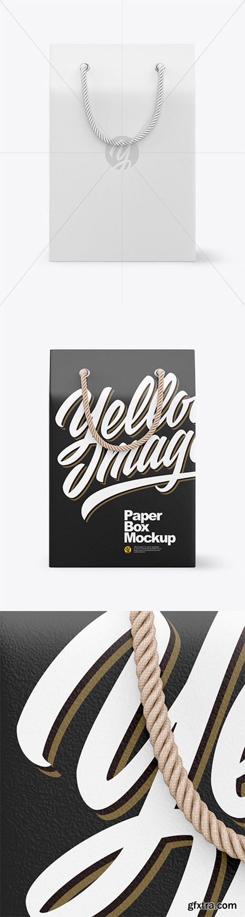 Box with Handles Mockup 79357