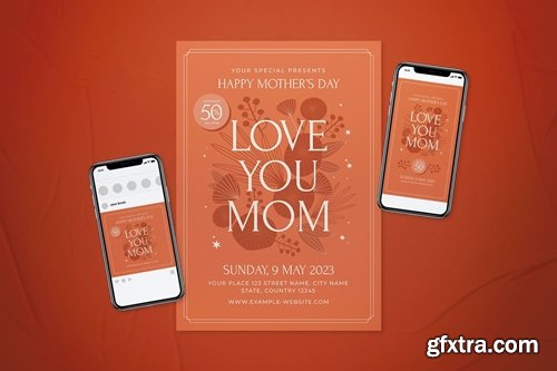 Mother\'s Day Flyer Set