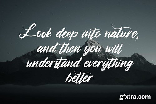 Nighttime - Modern Script Font