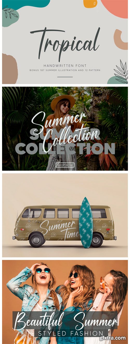 Tropical Font Tropical Font