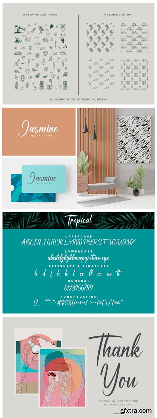 Tropical Font Tropical Font