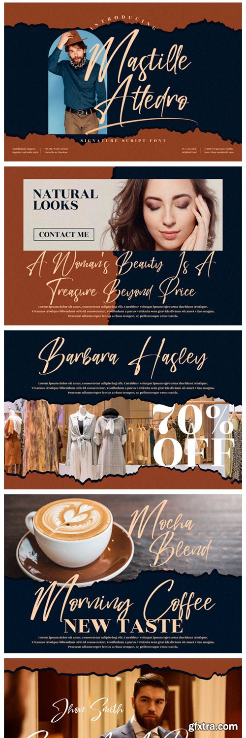 Mastille Attedro Font Mastille Attedro Font