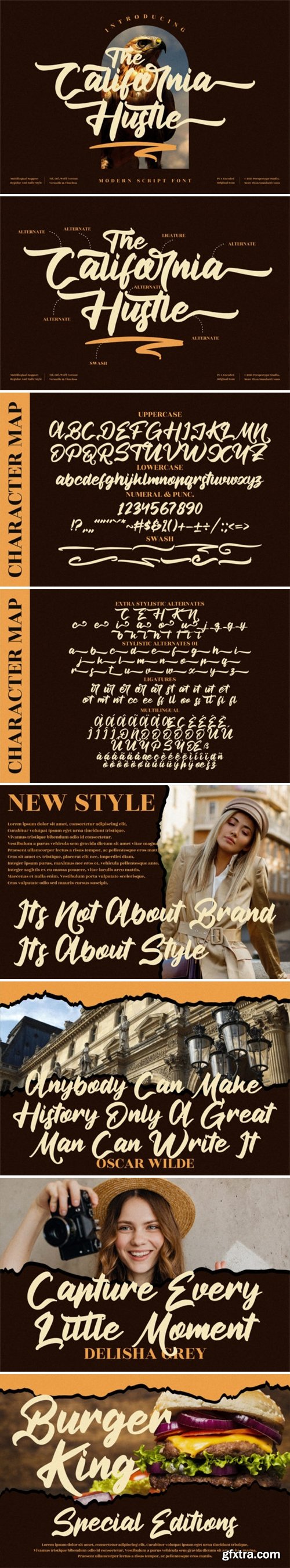The California Hustle Font