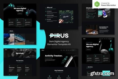 ThemeForest - PIRUS v1.0.1 - Dark Digital Agency Elementor Template Kit - 30745187 ThemeForest - PIRUS v1.0.1 - Dark Digital Agency Elementor Template Kit - 30745187