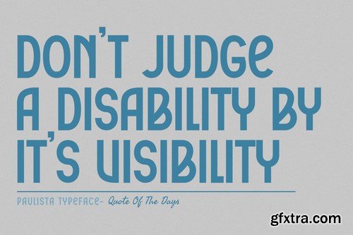 CM - Paulista Sans Display Typeface 6117620