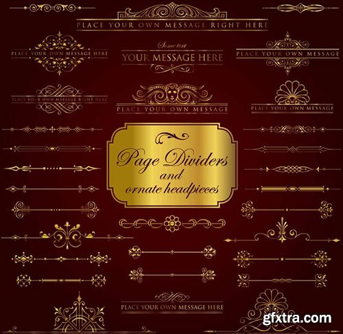 Page dividers psd design templates Page dividers psd design templates