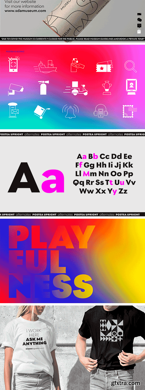 Postea Font Family Postea Font Family