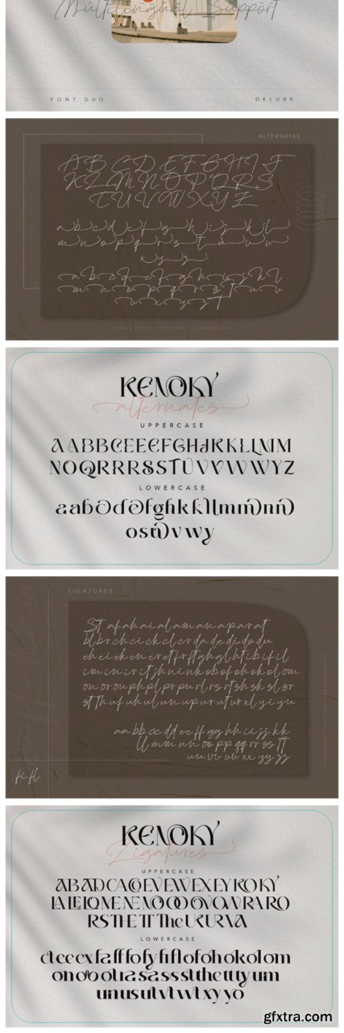 Kenoky Coffekan Font Kenoky Coffekan Font