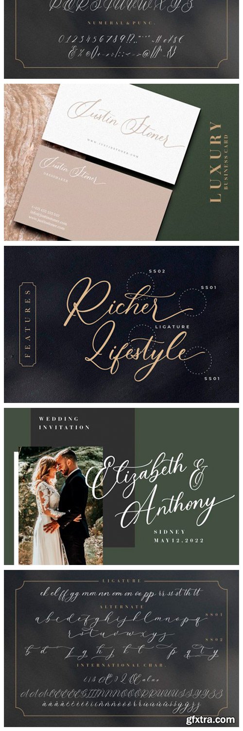 Wyattruly Font Wyattruly Font