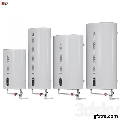 Set Water heater Electrolux EWH Royal Flash