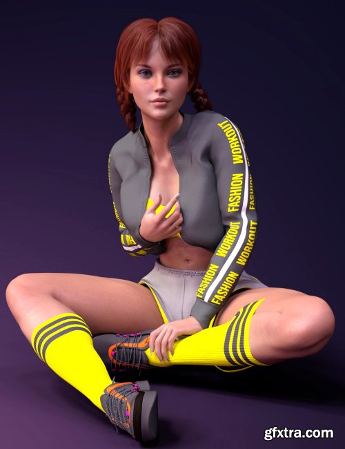  X-Fashion Workout for Genesis 8 Female(s) 