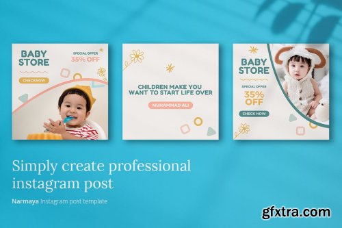 Narmaya - Baby Store Instagram Post