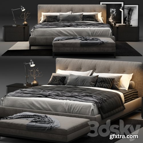 Minotti – Andersen Quilt Bed