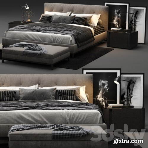 Minotti – Andersen Quilt Bed