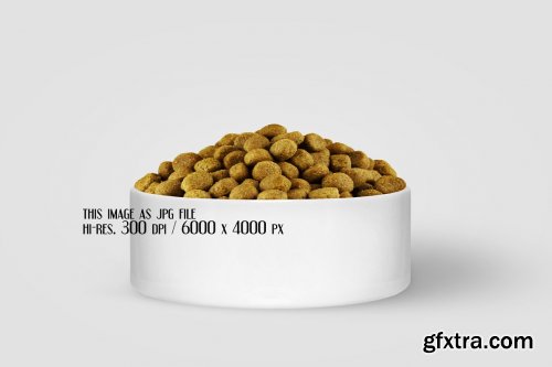 CreativeMarket - Dog Bowl Mockup 5925698
