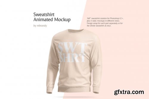 CreativeMarket - Sweatshirt Animated Mockup 4520102