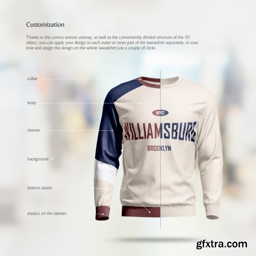 CreativeMarket - Sweatshirt Animated Mockup 4520102