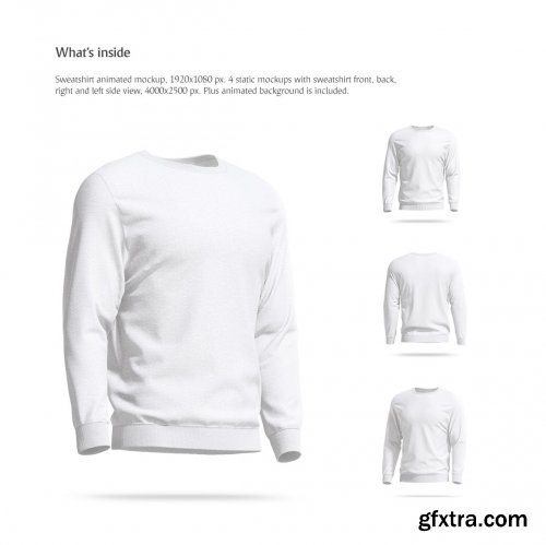 CreativeMarket - Sweatshirt Animated Mockup 4520102