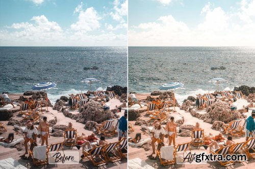 CreativeMarket - 7 Pro Capri Ps, ACR, LUT Filter 6048505