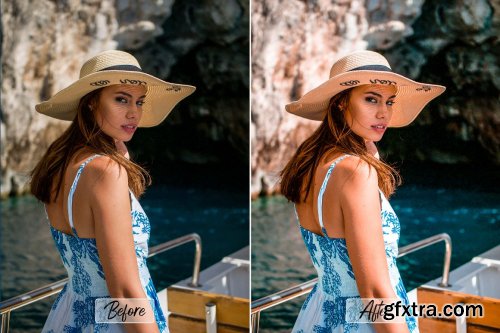 CreativeMarket - 7 Pro Capri Ps, ACR, LUT Filter 6048505