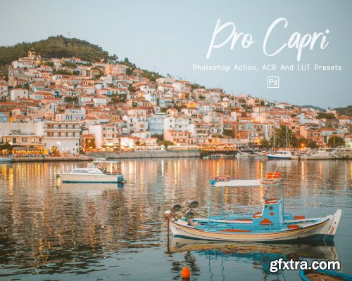CreativeMarket - 7 Pro Capri Ps, ACR, LUT Filter 6048505