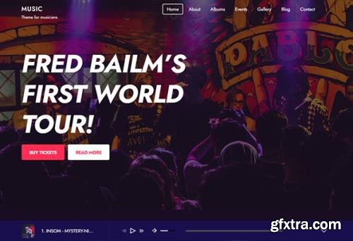Themify - Music v5.2.4 - Entertainment WordPress Theme Themify - Music v5.2.4 - Entertainment WordPress Theme