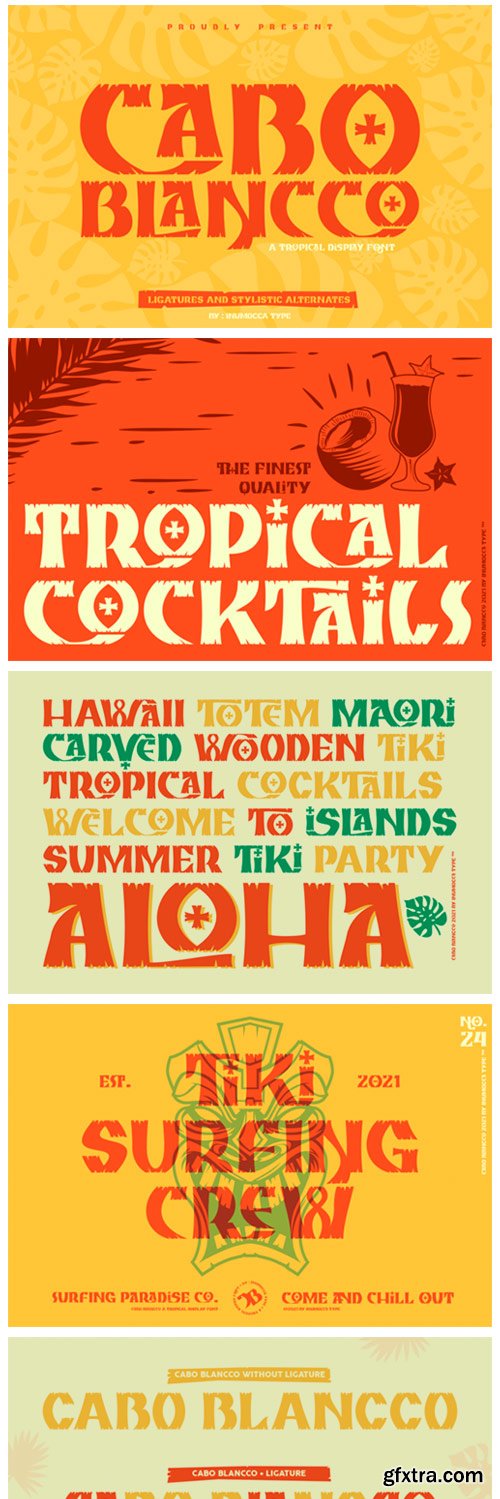 Cabo Blancco Font Cabo Blancco Font