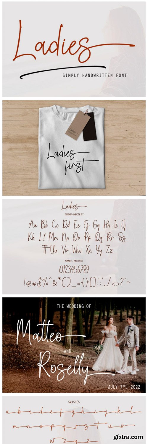 Ladies Font Ladies Font