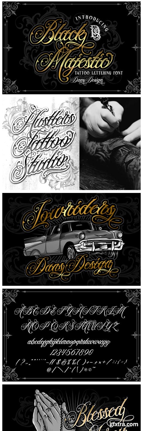 Black Majestic Font Black Majestic Font