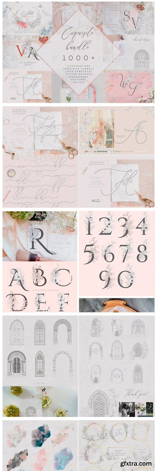 Exquisite Bundle. Graphic Elements. Logo 11210547 Exquisite Bundle. Graphic Elements. Logo 11210547