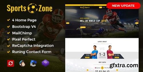 ThemeForest - SportsZone v1.0 - Sports Club, New & Game Magazine Mobile Responsive Bootstrap HTML Template (Update: 10 April 20) - 19574170 ThemeForest - SportsZone v1.0 - Sports Club, New & Game Magazine Mobile Responsive Bootstrap HTML Template (Update: 10 April 20) - 19574170