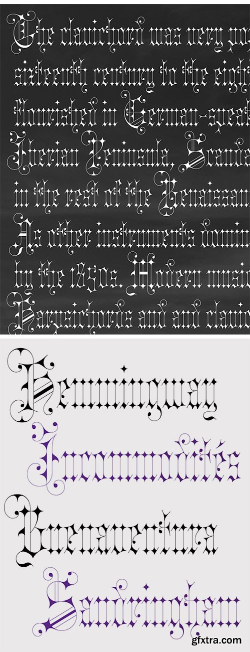 Clavichord Font Clavichord Font
