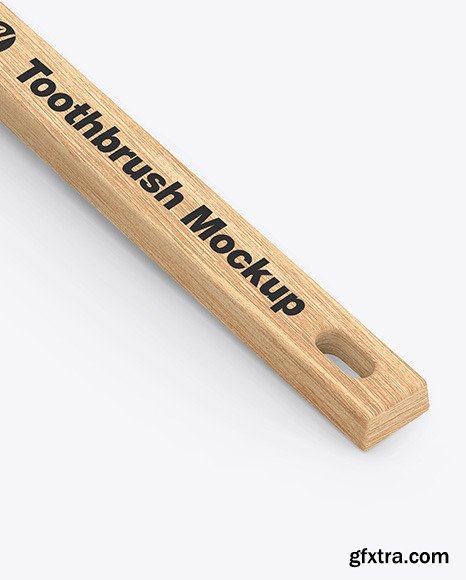 Wooden Toothbrush Mockup 78532