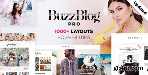 ThemeForest - Buzz v4.9.8 - Lifestyle Blog & Magazine WordPress Theme - 7424768