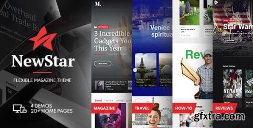ThemeForest - NewStar v1.3.0 - Magazine & News WordPress Theme - 21670071