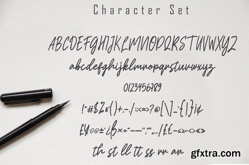 Sharras Lanas - Modern Handwritten Font