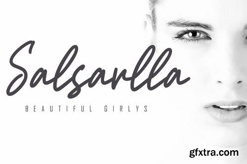 Sharras Lanas - Modern Handwritten Font