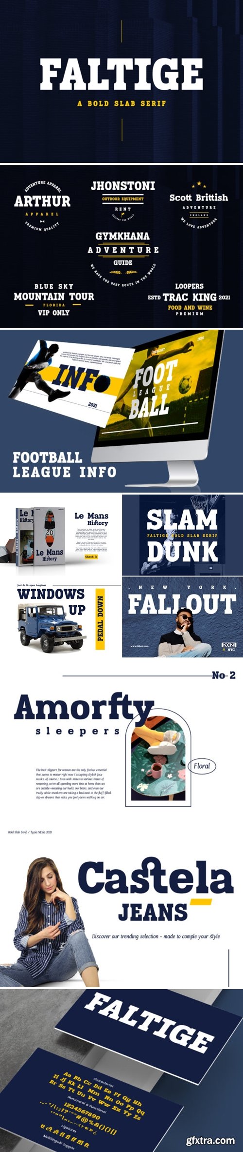Faltige Font